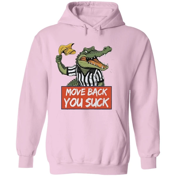 Gator Yellow Flag Move Back You Suck Hoodie - Image 5