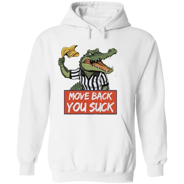 Gator Yellow Flag Move Back You Suck Hoodie - Image 8