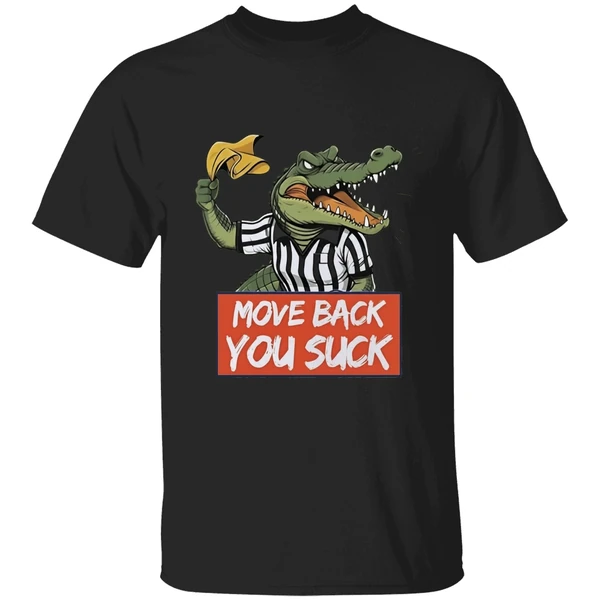 Gator Yellow Flag Move Back You Suck Shirt