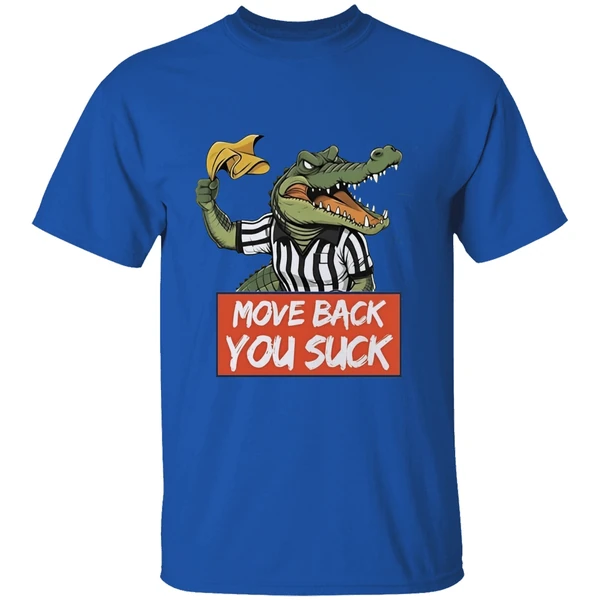 Gator Yellow Flag Move Back You Suck Shirt - Image 8