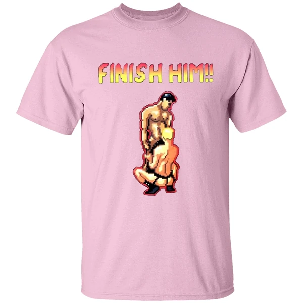gaymer finish him shirt lightpink