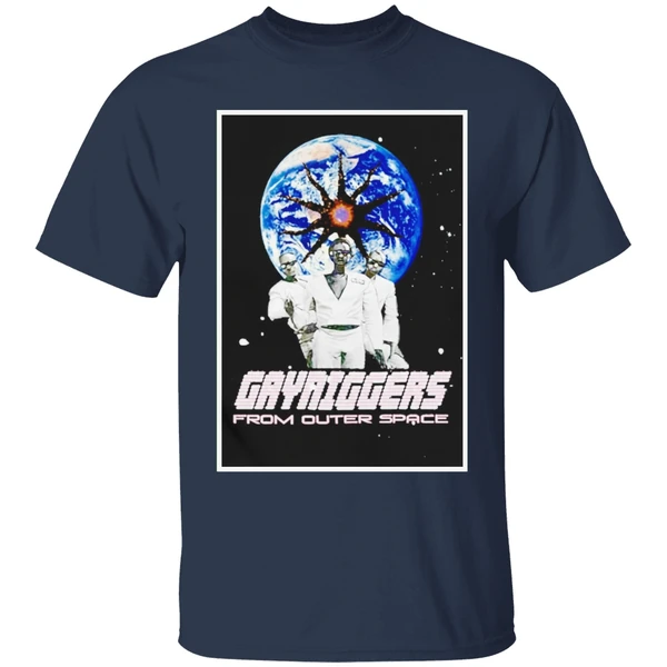 Gayniggers From Outer Space 1992 Shirt - Image 5