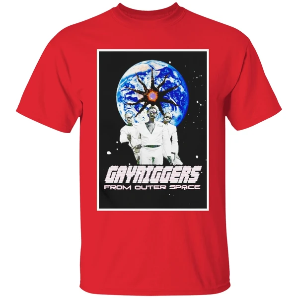 Gayniggers From Outer Space 1992 Shirt - Image 7