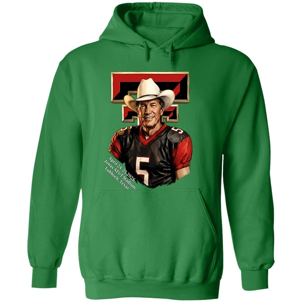 George Strait April 2026 Jones Att Stadium Lubbock Texas Tech Red Raiders Hoodie - Image 2