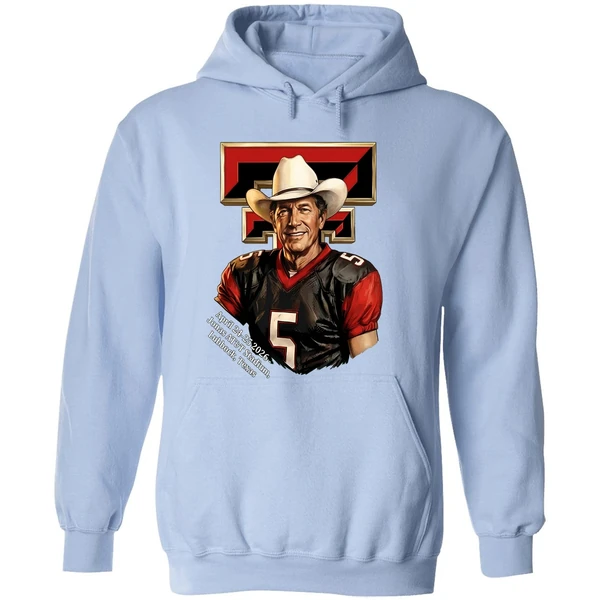 George Strait April 2026 Jones Att Stadium Lubbock Texas Tech Red Raiders Hoodie - Image 4