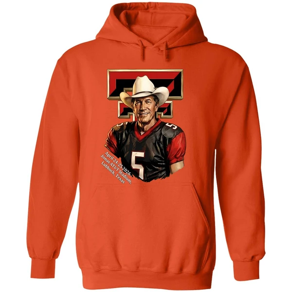 George Strait April 2026 Jones Att Stadium Lubbock Texas Tech Red Raiders Hoodie - Image 6
