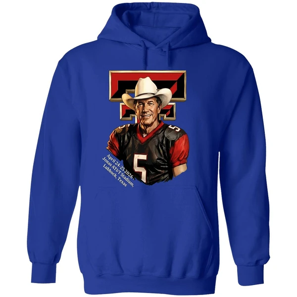 George Strait April 2026 Jones Att Stadium Lubbock Texas Tech Red Raiders Hoodie - Image 7