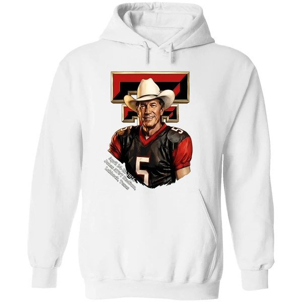 George Strait April 2026 Jones Att Stadium Lubbock Texas Tech Red Raiders Hoodie - Image 8