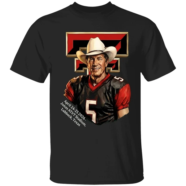 George Strait April 2026 Jones Att Stadium Lubbock Texas Tech Red Raiders Shirt