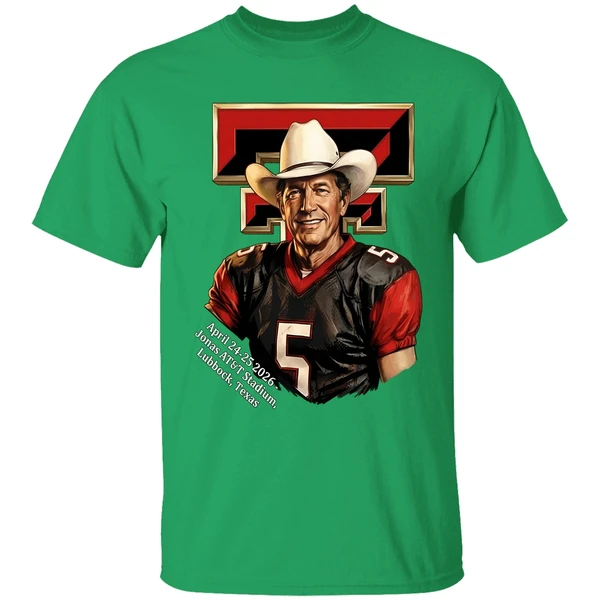 George Strait April 2026 Jones Att Stadium Lubbock Texas Tech Red Raiders Shirt - Image 2