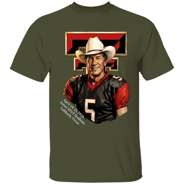George Strait April 2026 Jones Att Stadium Lubbock Texas Tech Red Raiders Shirt - Image 4