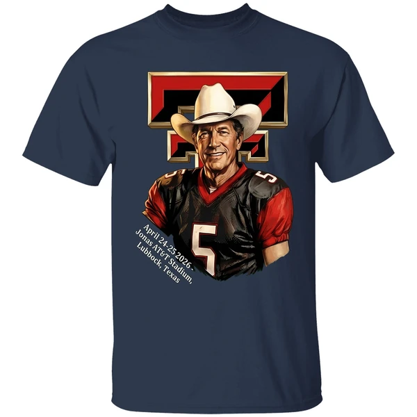 George Strait April 2026 Jones Att Stadium Lubbock Texas Tech Red Raiders Shirt - Image 5