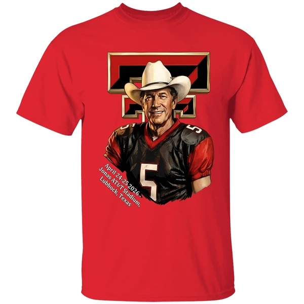 George Strait April 2026 Jones Att Stadium Lubbock Texas Tech Red Raiders Shirt - Image 7