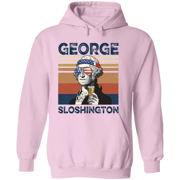 George Washington George Sloshington Hoodie - Image 5