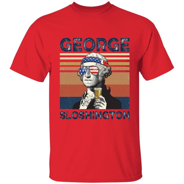 George Washington George Sloshington Shirt - Image 4