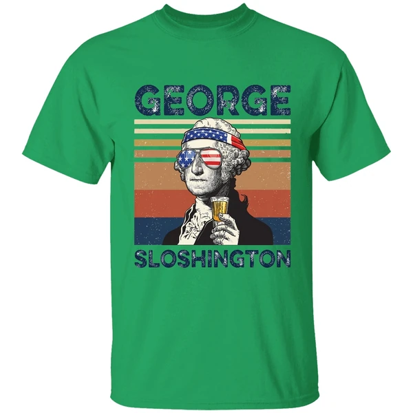 George Washington George Sloshington Shirt - Image 8