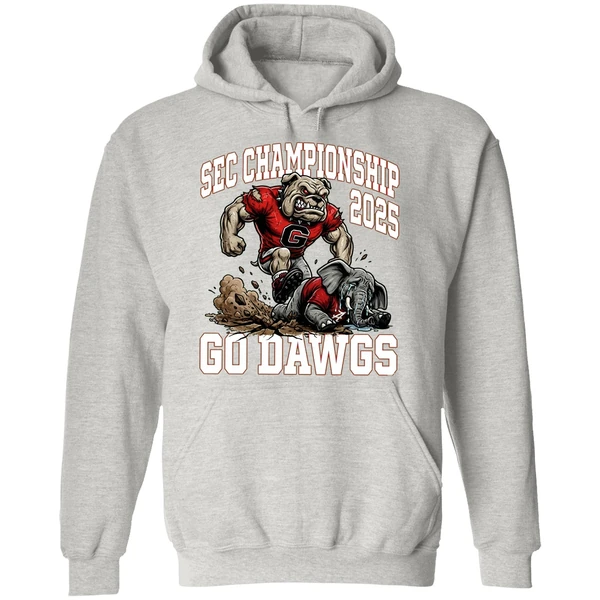 Georgia Bulldogs Beat Alabama Crimson Tide Sec Championship 2025 Go Dawgs Hoodie - Image 9