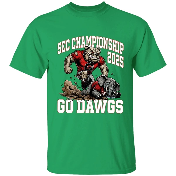 Georgia Bulldogs Beat Alabama Crimson Tide Sec Championship 2025 Go Dawgs Shirt - Image 2