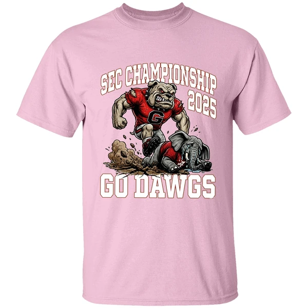 Georgia Bulldogs Beat Alabama Crimson Tide Sec Championship 2025 Go Dawgs Shirt - Image 3