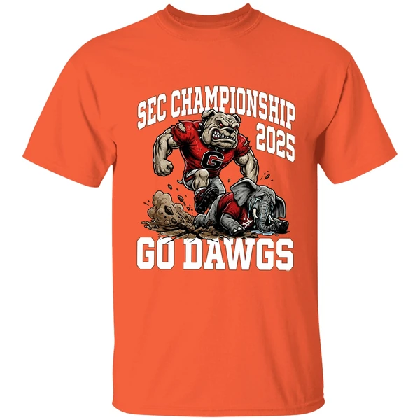Georgia Bulldogs Beat Alabama Crimson Tide Sec Championship 2025 Go Dawgs Shirt - Image 6