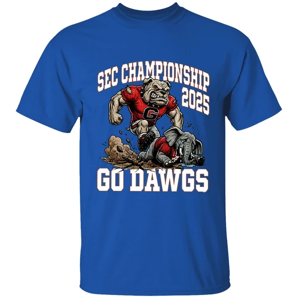 Georgia Bulldogs Beat Alabama Crimson Tide Sec Championship 2025 Go Dawgs Shirt - Image 8