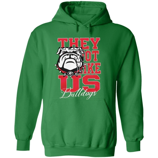 Georgia Bulldogs Football They Not Like Us Hoodie - Image 2