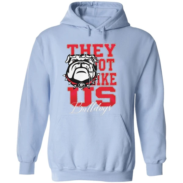 Georgia Bulldogs Football They Not Like Us Hoodie - Image 4