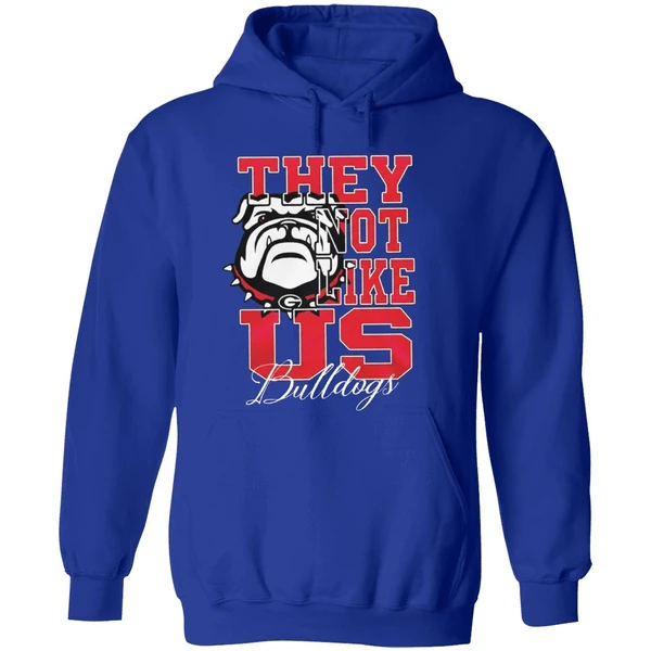 Georgia Bulldogs Football They Not Like Us Hoodie - Image 7