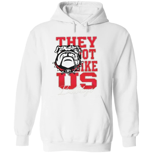 Georgia Bulldogs Football They Not Like Us Hoodie - Image 8