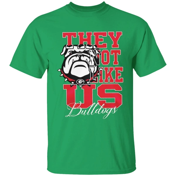 Georgia Bulldogs Football They Not Like Us Shirt - Image 2