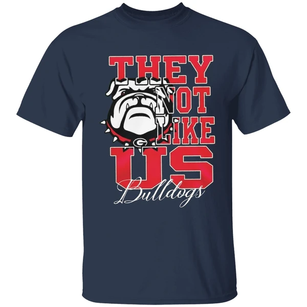 Georgia Bulldogs Football They Not Like Us Shirt - Image 5