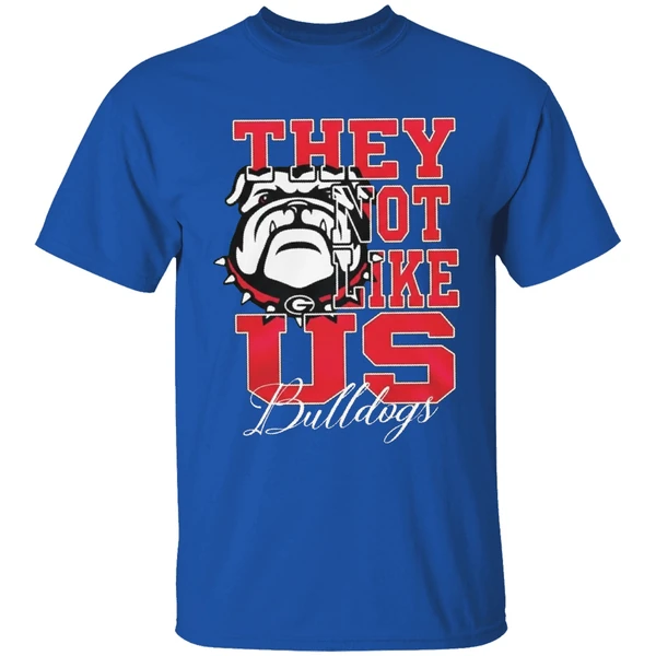 Georgia Bulldogs Football They Not Like Us Shirt - Image 8