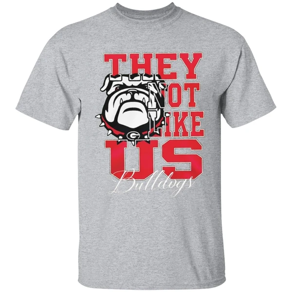 Georgia Bulldogs Football They Not Like Us Shirt - Image 9