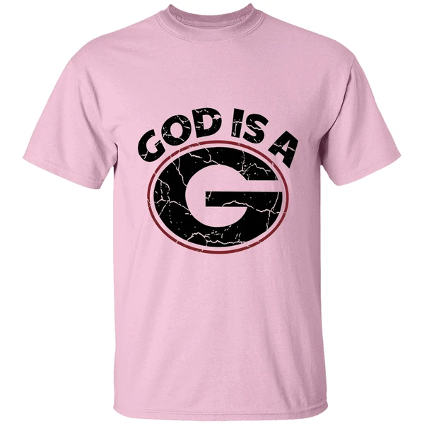 Georgia Bulldogs God Is A G Ask Me About My Testimony 2 Sided Shirt - Image 2