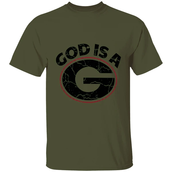 Georgia Bulldogs God Is A G Ask Me About My Testimony 2 Sided Shirt - Image 9