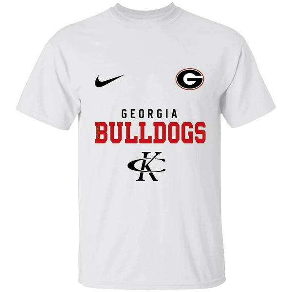Georgia Bulldogs Kenny Chesney No Shoes Nation Shirt