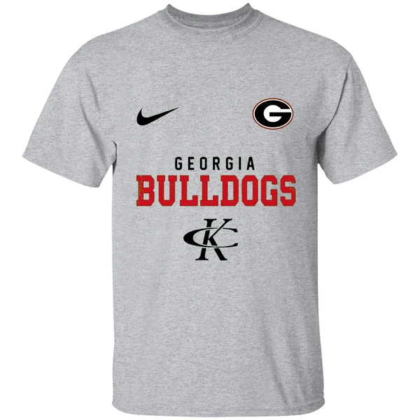 georgia bulldogs kenny chesney no shoes nation shirt sportgrey