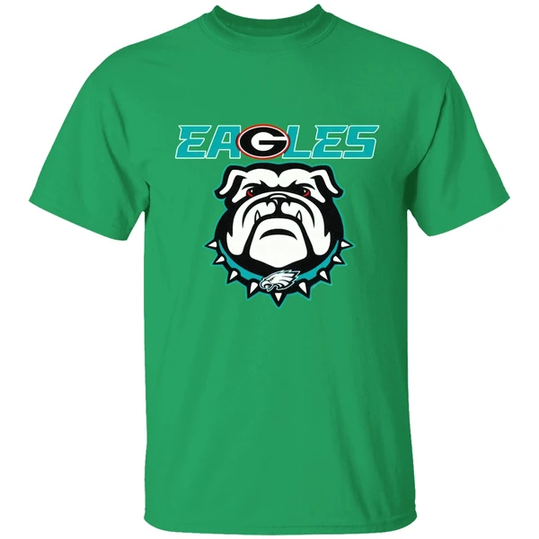 Georgia Bulldogs Philadelphia Eagles Shirt