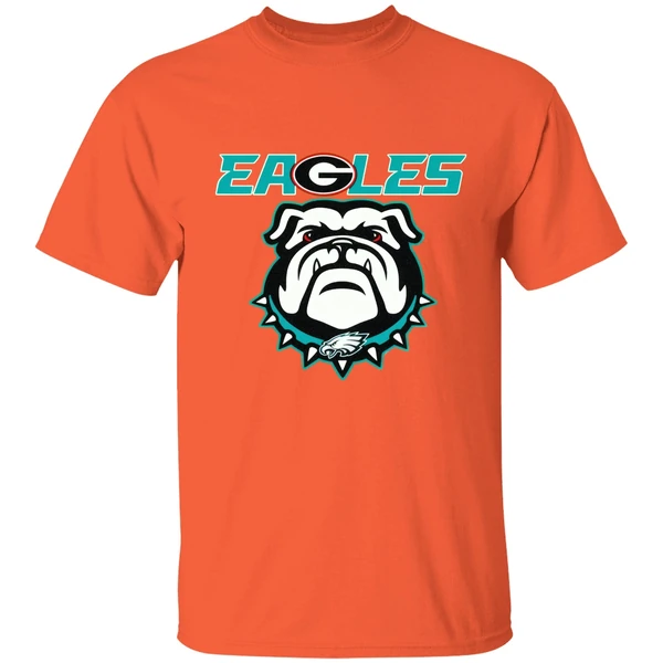 Georgia Bulldogs Philadelphia Eagles Shirt - Image 5
