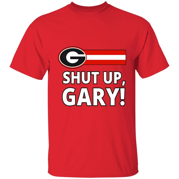 Georgia Bulldogs Shut Up Gary Shirt - Image 7