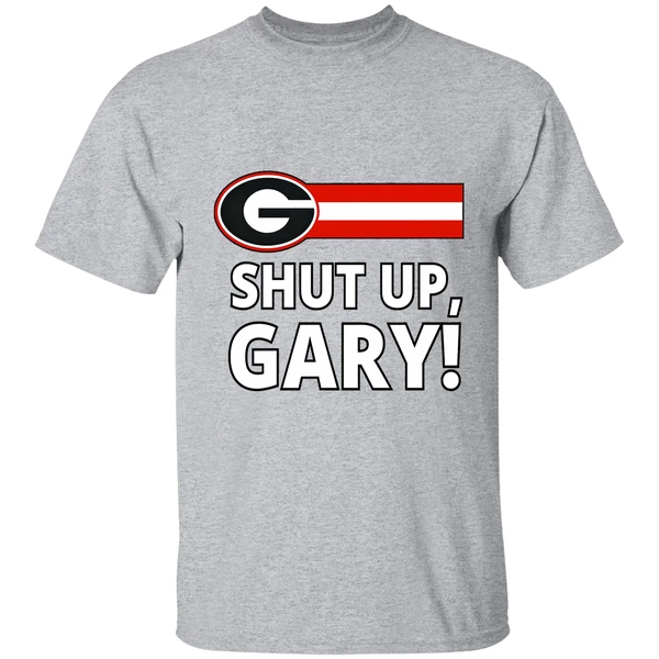 Georgia Bulldogs Shut Up Gary Shirt - Image 9