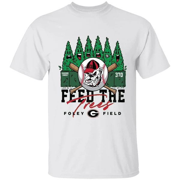 Georgia Giragia Baseball Foley Field Feed The Trees Shirt