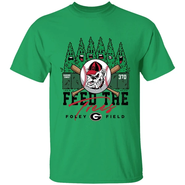 Georgia Giragia Baseball Foley Field Feed The Trees Shirt - Image 8