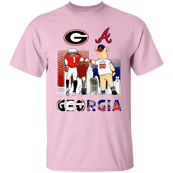 Georgia Hairy Dawg And Blooper Shirt Georgia Hairy Dawg And Blooper Shirt