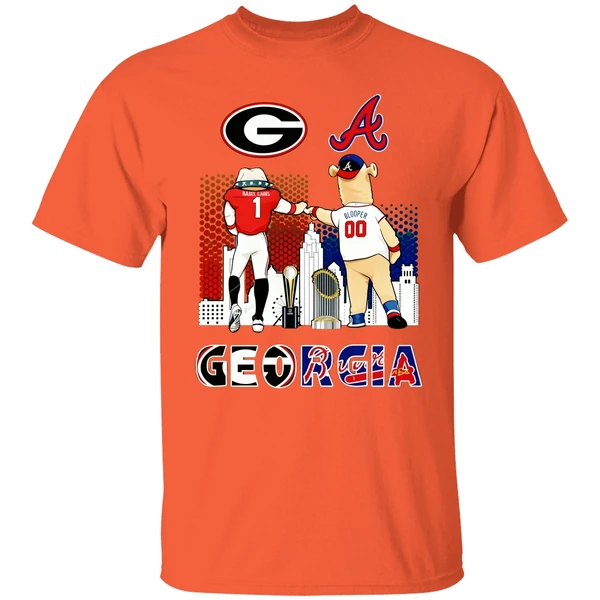 Georgia Hairy Dawg And Blooper Shirt - Image 5