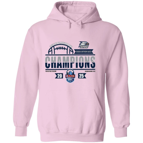 Georgia Southern Eagles Football Jlab Birmingham Bowl Champions 2025 Hoodie - Image 5
