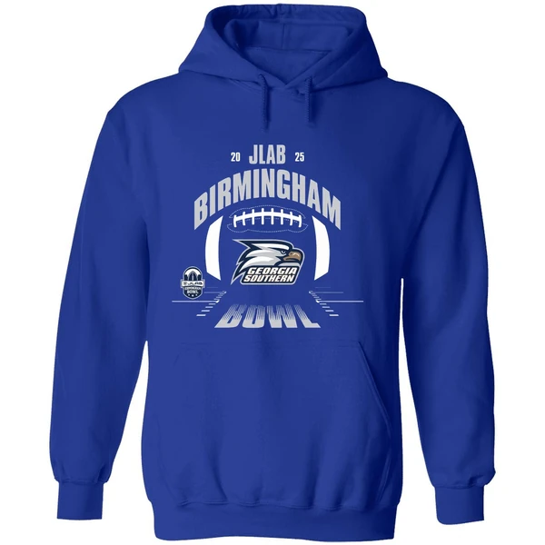 Georgia Southern Eagles Jlab Birmingham Bowl 2025 Hoodie - Image 7