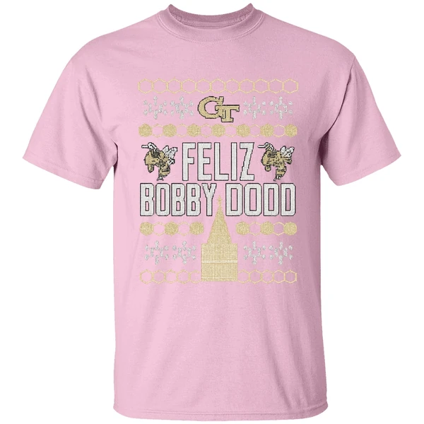 georgia-tech-yellow-jackets-feliz-bobby-dodd-christmas-shirt-lightpink
