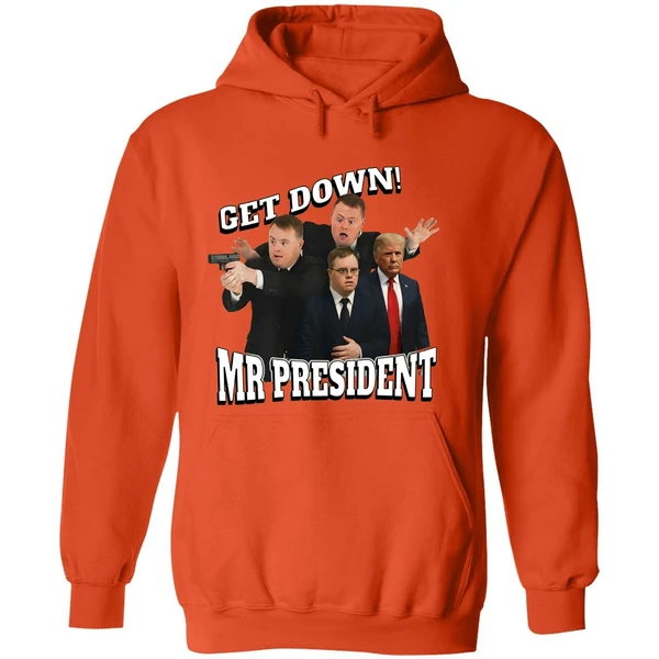 Get Down Mr President Trump Hoodie - Image 6