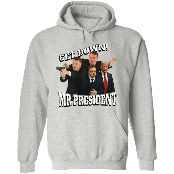 Get Down Mr President Trump Hoodie - Image 9